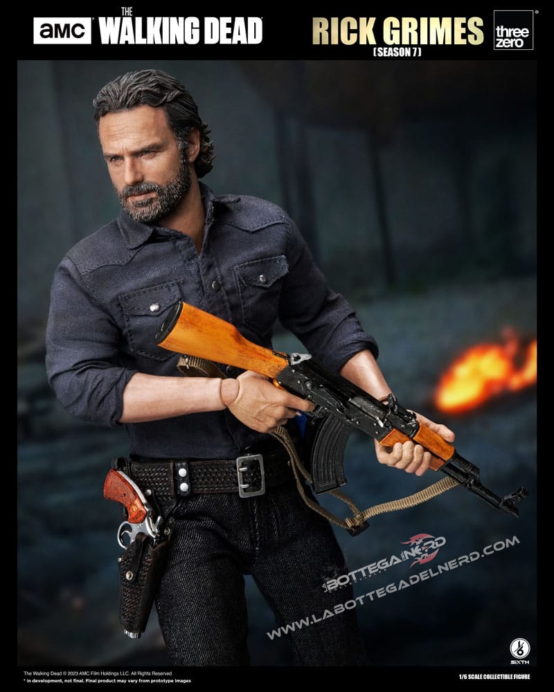 The Walking Dead - Action Figure 1/6 Rick Grimes 30cm - immagine 3