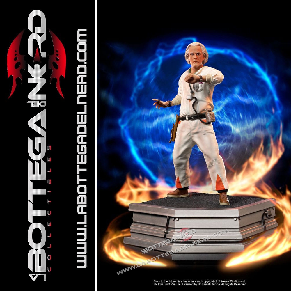 Back to the Future - Statue 1/10 Doc Brown 22cm