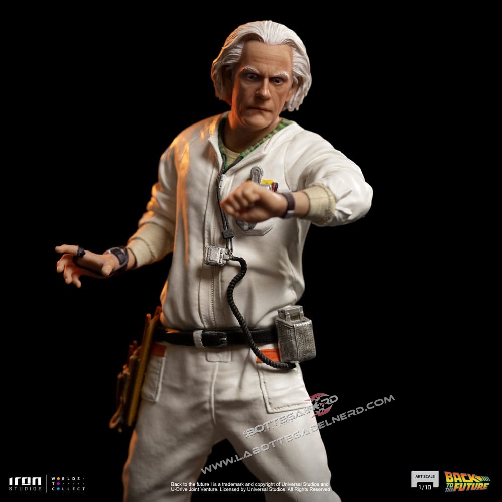 Back to the Future - Statue 1/10 Doc Brown 22cm - immagine 2