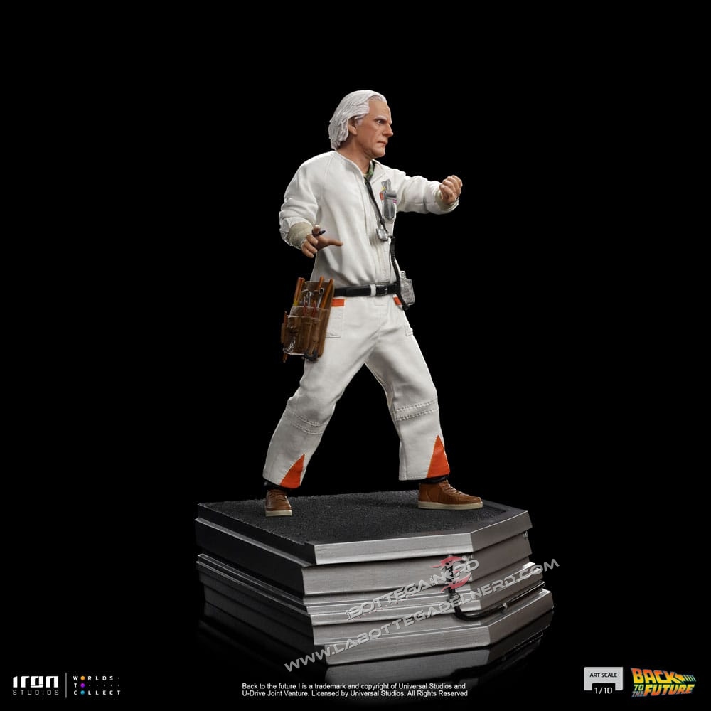 Back to the Future - Statue 1/10 Doc Brown 22cm - immagine 8
