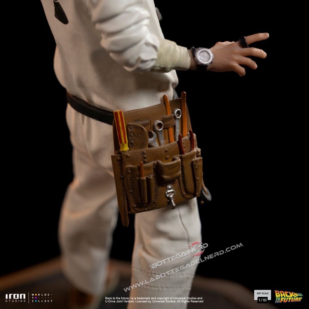 Back to the Future - Statue 1/10 Doc Brown 22cm - immagine 4
