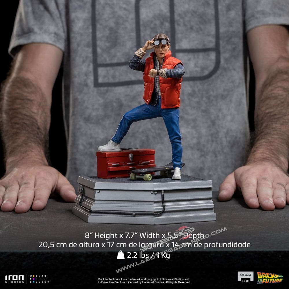 Back to the Future - Statue 1/10 Marty McFly 20cm - immagine 10