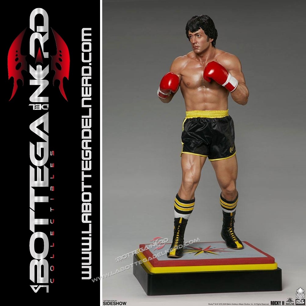 Rocky II - 2° match Statua 1/3 Rocky Sylvester Stallone 66cm