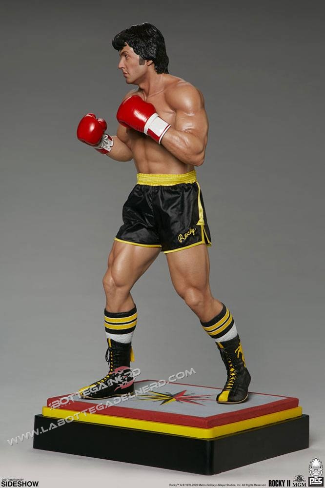 Rocky II - 2° match Statua 1/3 Rocky Sylvester Stallone 66cm - immagine 2