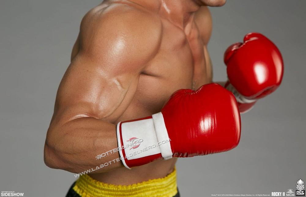 Rocky II - 2° match Statua 1/3 Rocky Sylvester Stallone 66cm - immagine 7