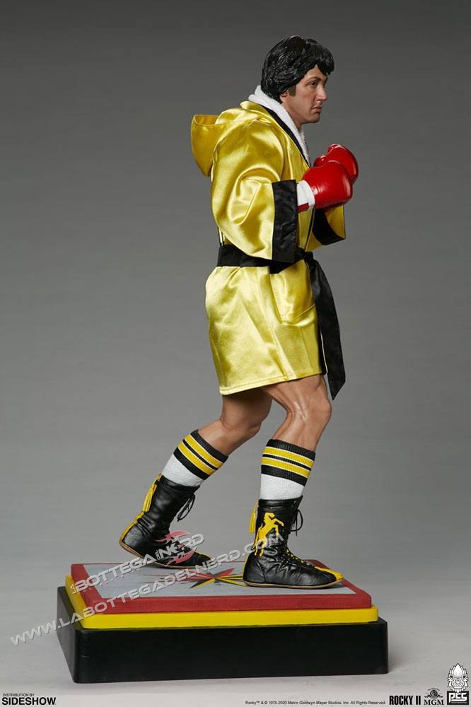 Rocky II - 2° match Statua 1/3 Rocky Sylvester Stallone 66cm - immagine 5