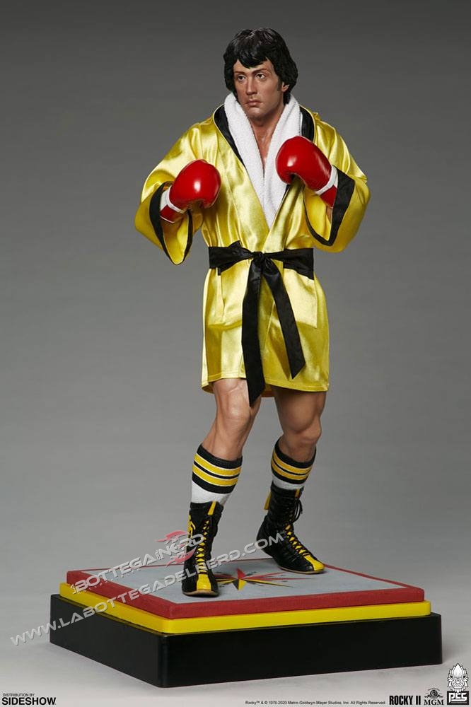 Rocky II - 2° match Statua 1/3 Rocky Sylvester Stallone 66cm - immagine 4