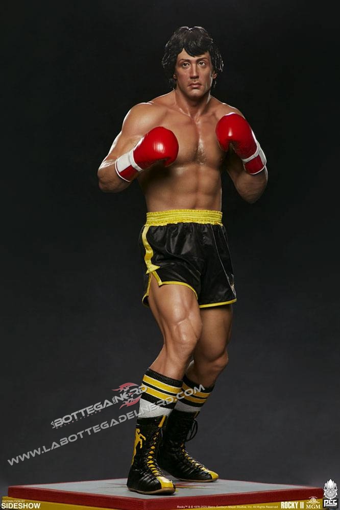 Rocky II - 2° match Statua 1/3 Rocky Sylvester Stallone 66cm - immagine 3