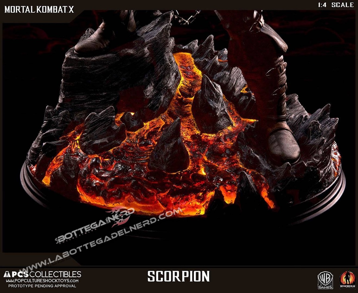 Mortal Kombat X - Statua Scorpion 54cm - immagine 7