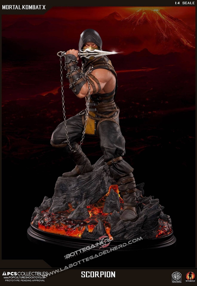 Mortal Kombat X - Statua Scorpion 54cm - immagine 2