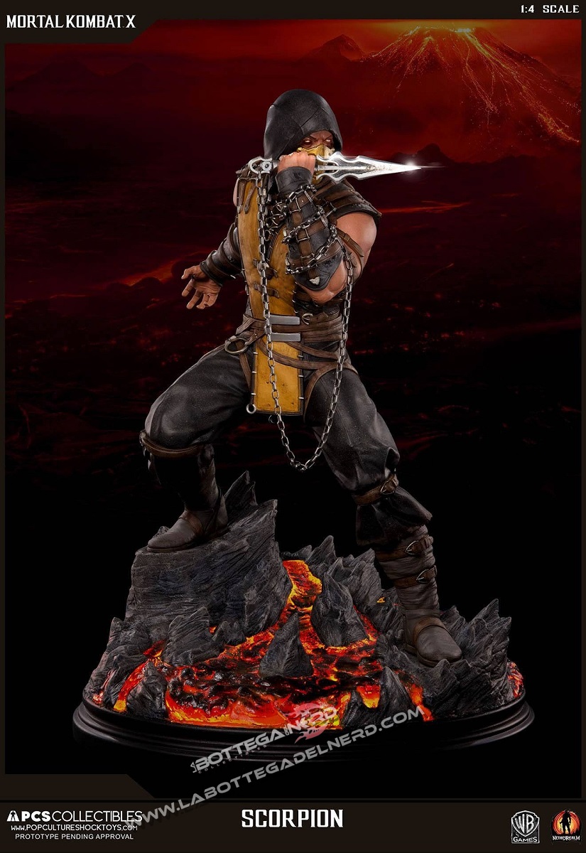 Mortal Kombat X - Statua Scorpion 54cm - immagine 6