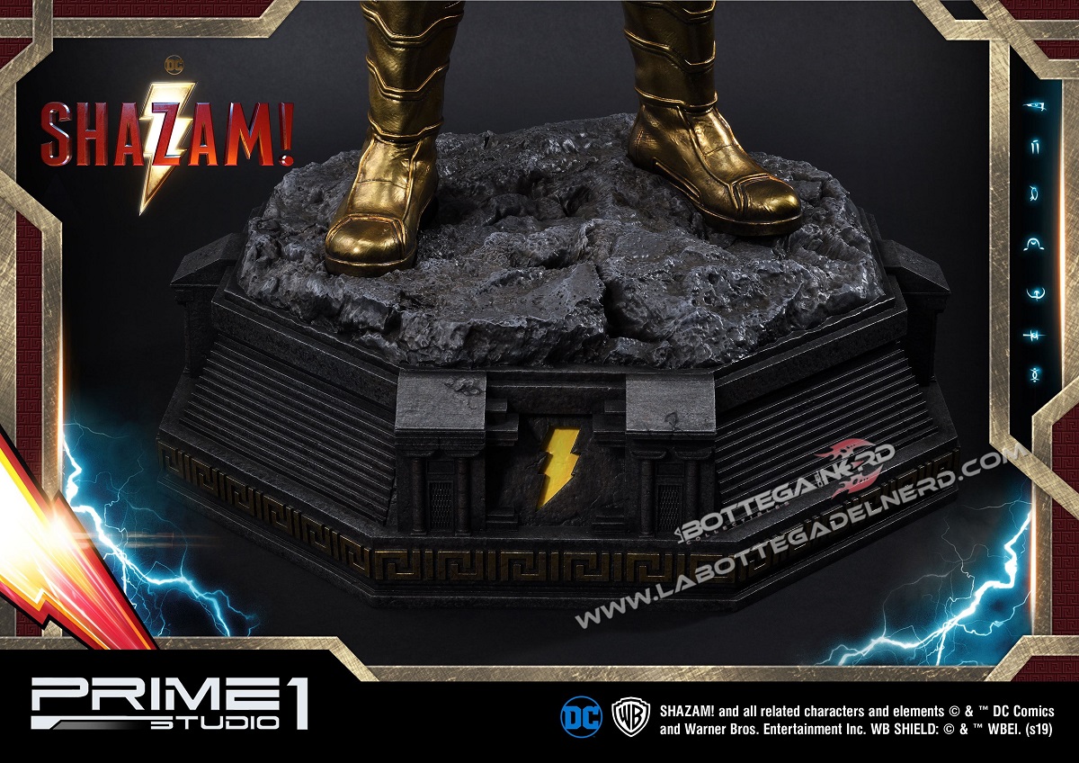Shazam! - Statua 1/3 Shazam Deluxe 80cm - immagine 7