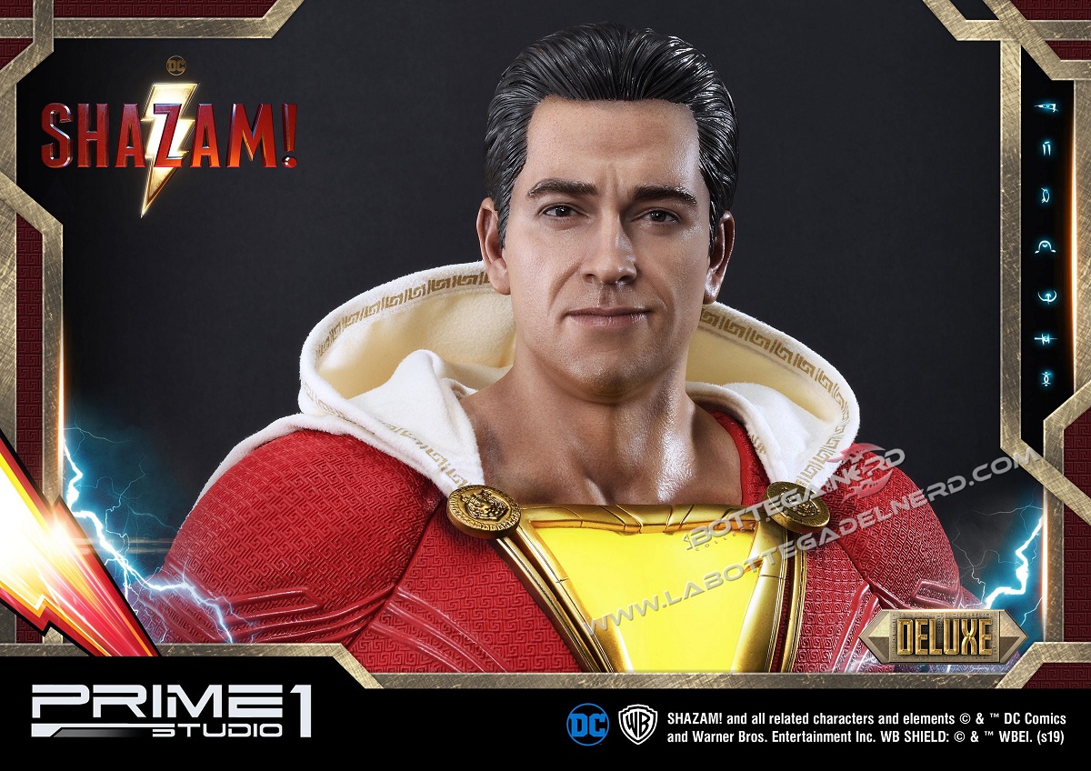 Shazam! - Statua 1/3 Shazam Deluxe 80cm - immagine 8
