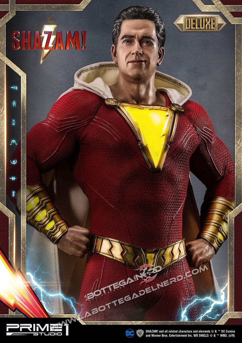 Shazam! - Statua 1/3 Shazam Deluxe 80cm - immagine 9