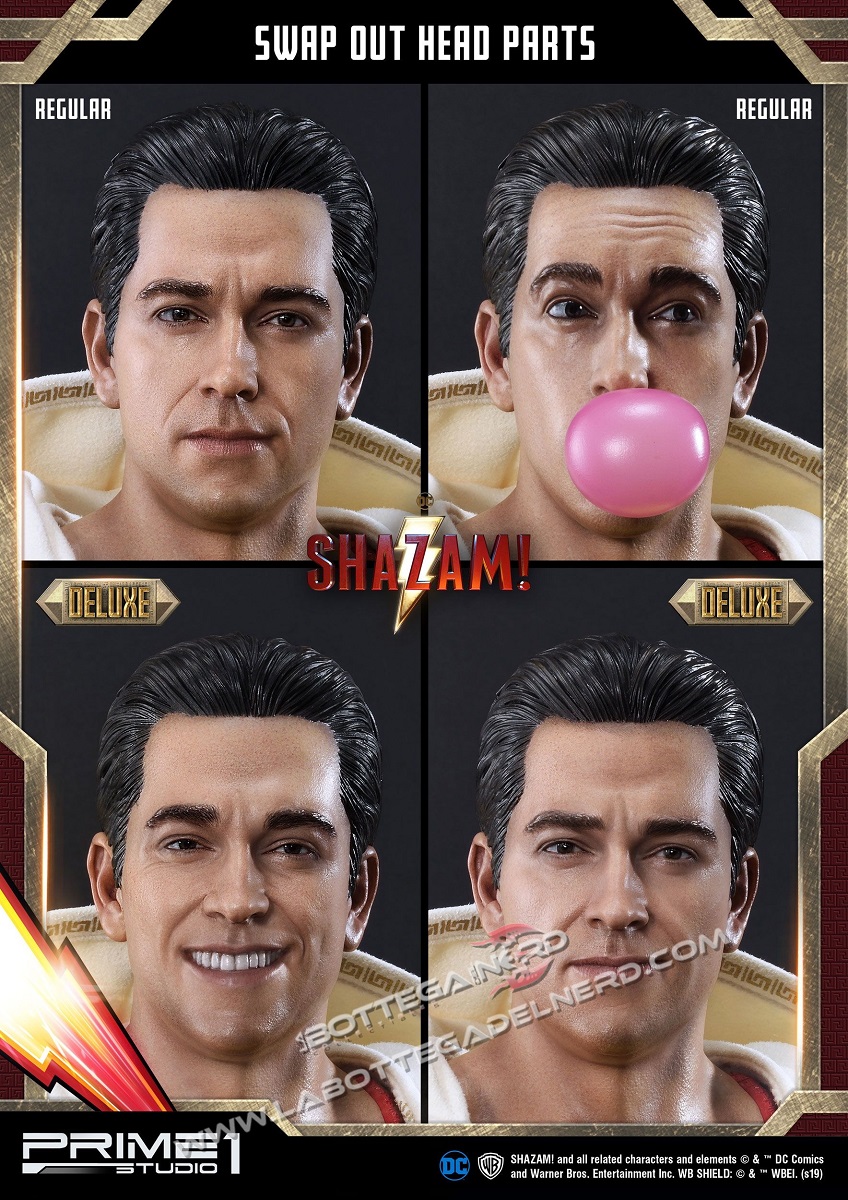 Shazam! - Statua 1/3 Shazam Deluxe 80cm - immagine 10
