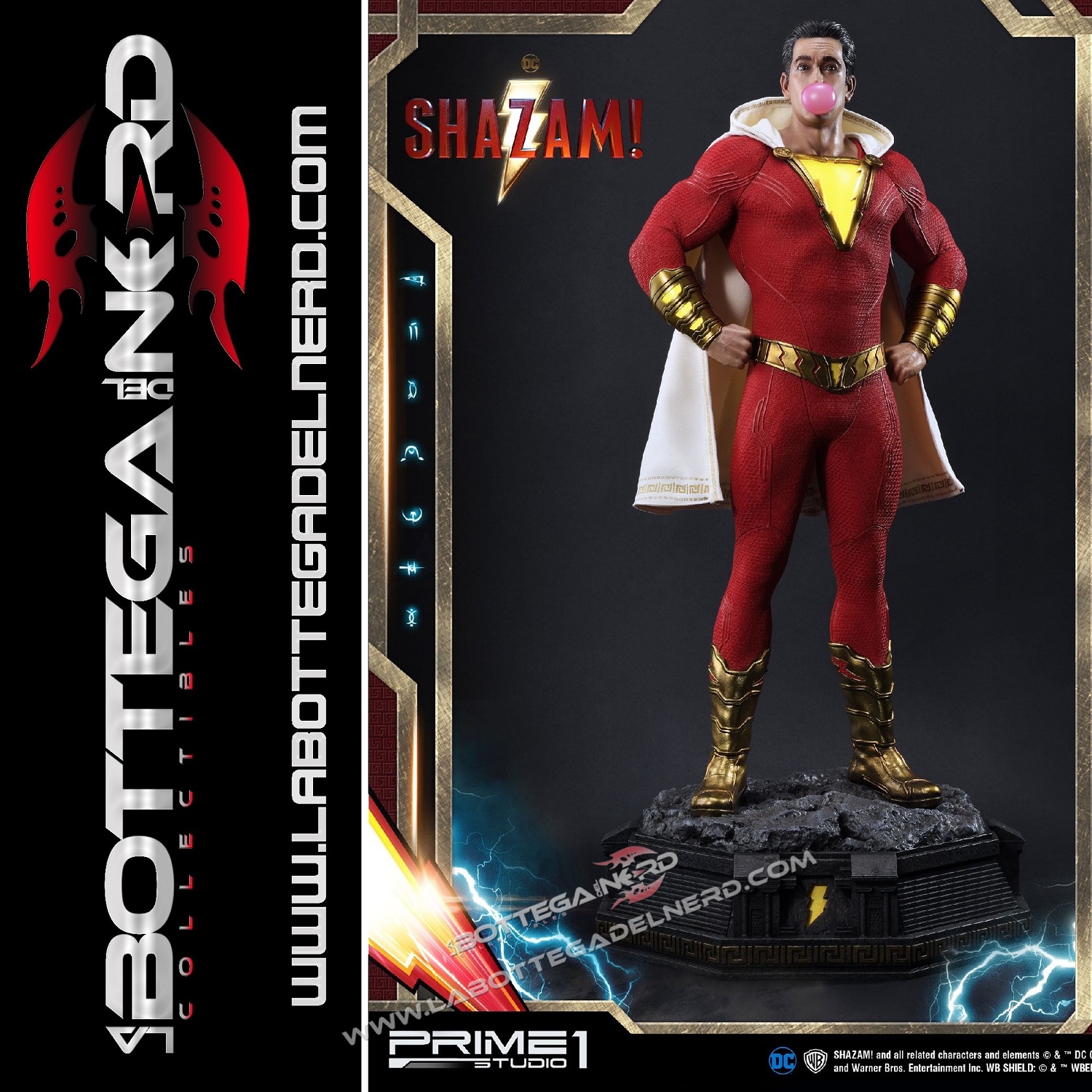 Shazam! - Statua 1/3 Shazam 80cm