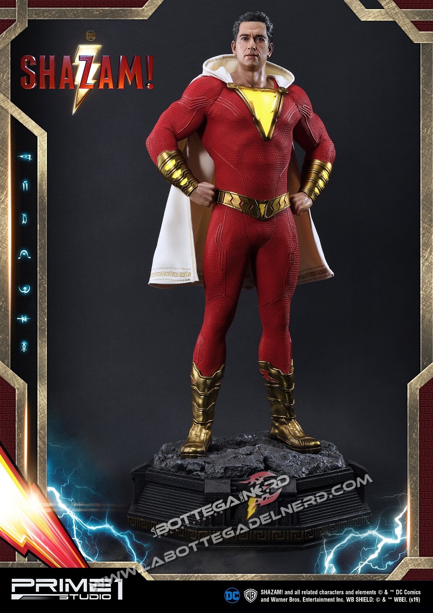 Shazam! - Statua 1/3 Shazam Deluxe 80cm - immagine 2