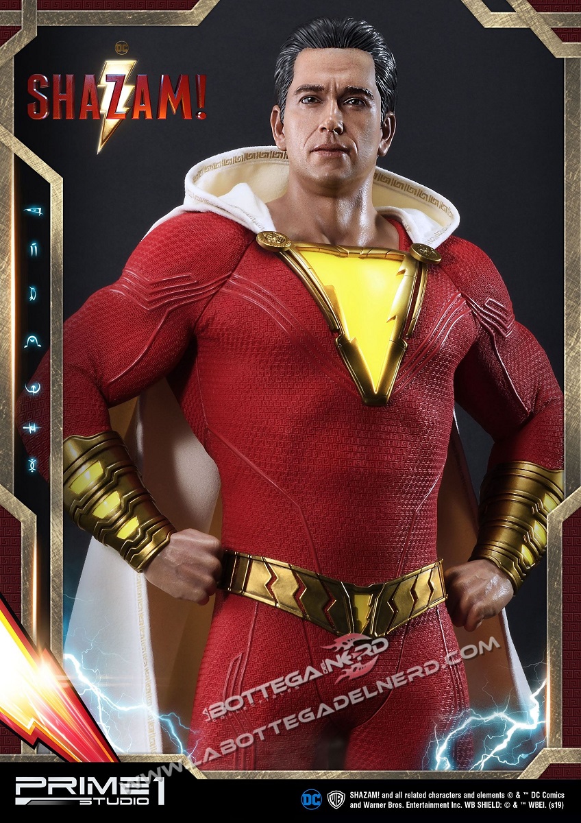 Shazam! - Statua 1/3 Shazam Deluxe 80cm - immagine 3