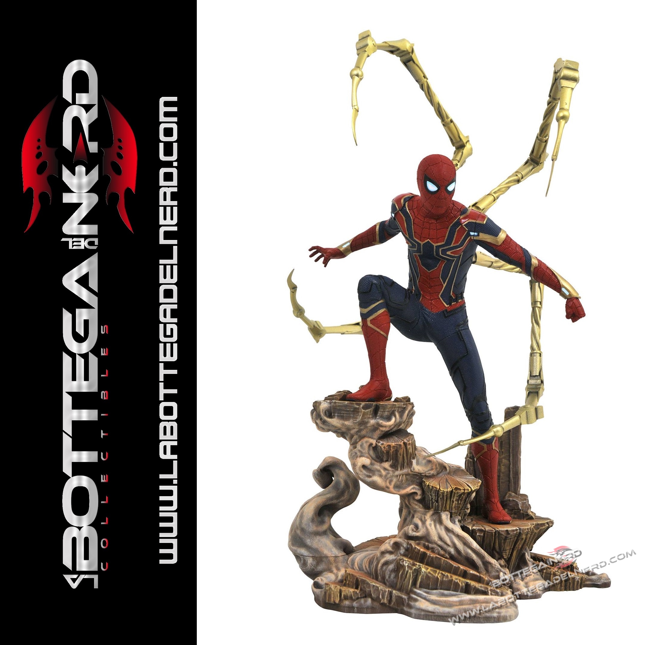 Avengers Infinity War - Statua Iron Spider-Man 23cm