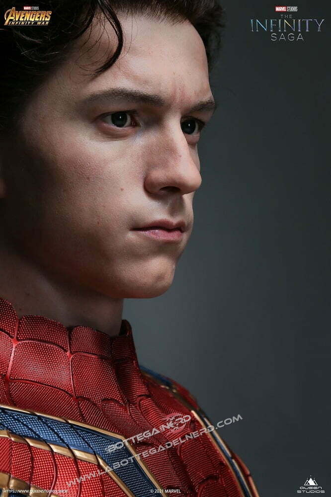 MARVEL - Iron Spider-Man Bust 1/1 Queen Studios 70cm - immagine 3
