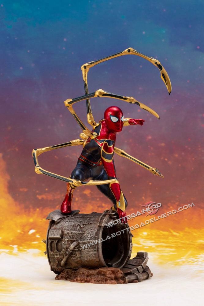 Avengers Infinity War - ARTFX+ Statua Iron Spider 28cm - immagine 7