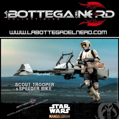 The Mandalorian - Action Figure 1/6 Scout Trooper & Speeder Bike 30cm