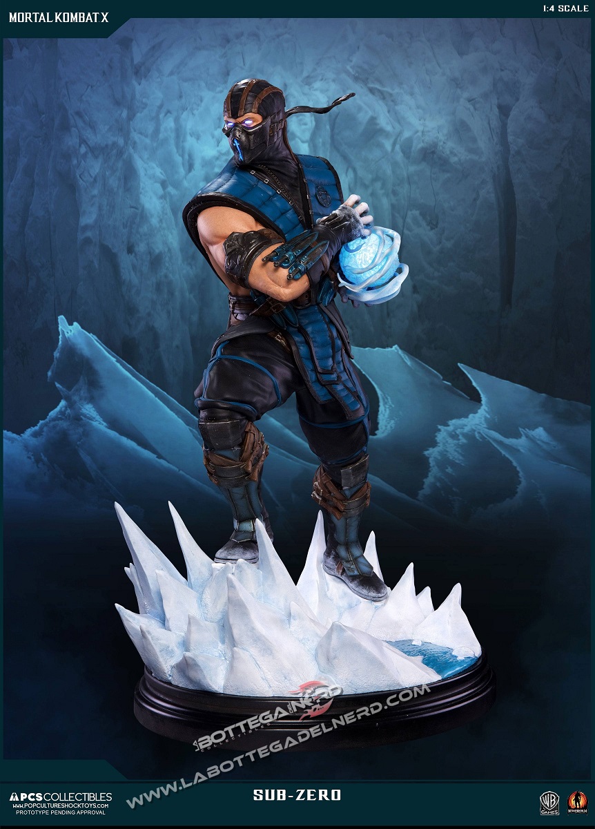 Mortal Kombat X - Statua Sub-Zero Kori Blade Exclusive 54cm - immagine 5