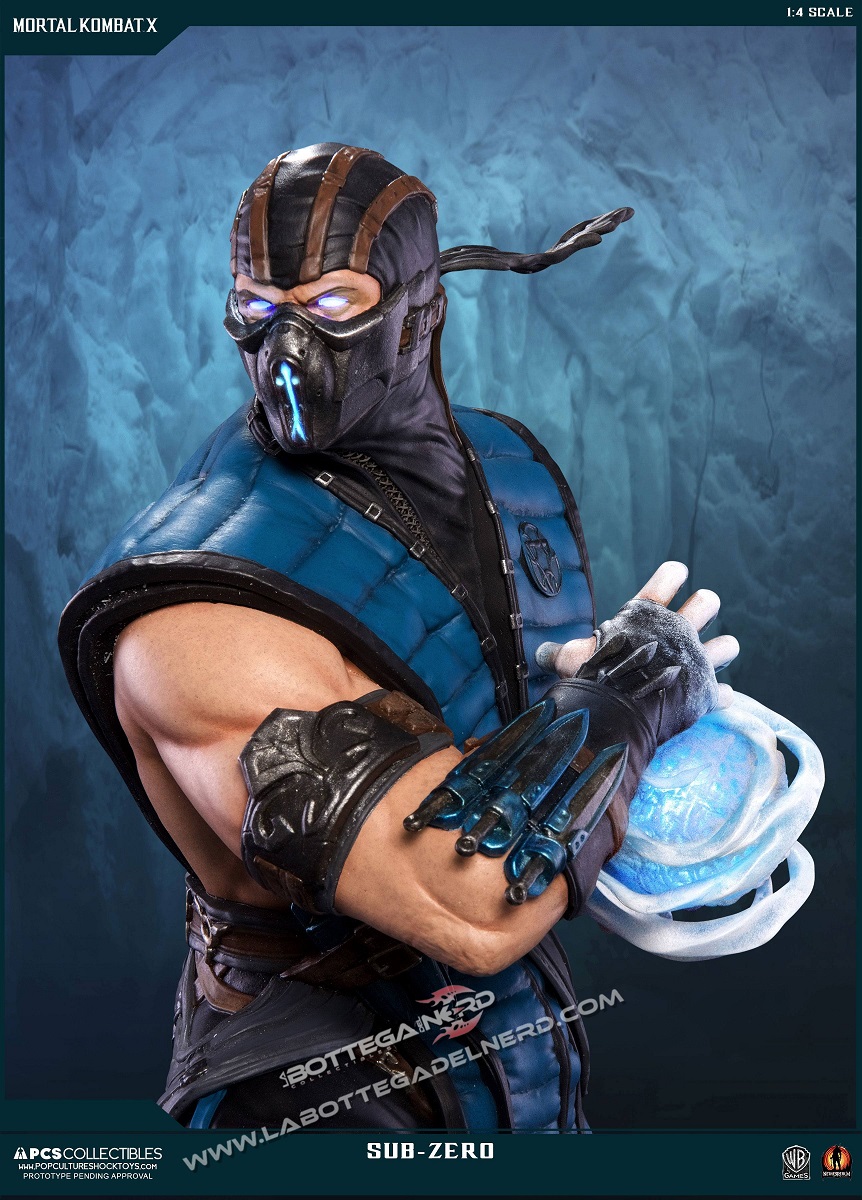 Mortal Kombat X - Statua Sub-Zero Kori Blade Exclusive 54cm - immagine 4