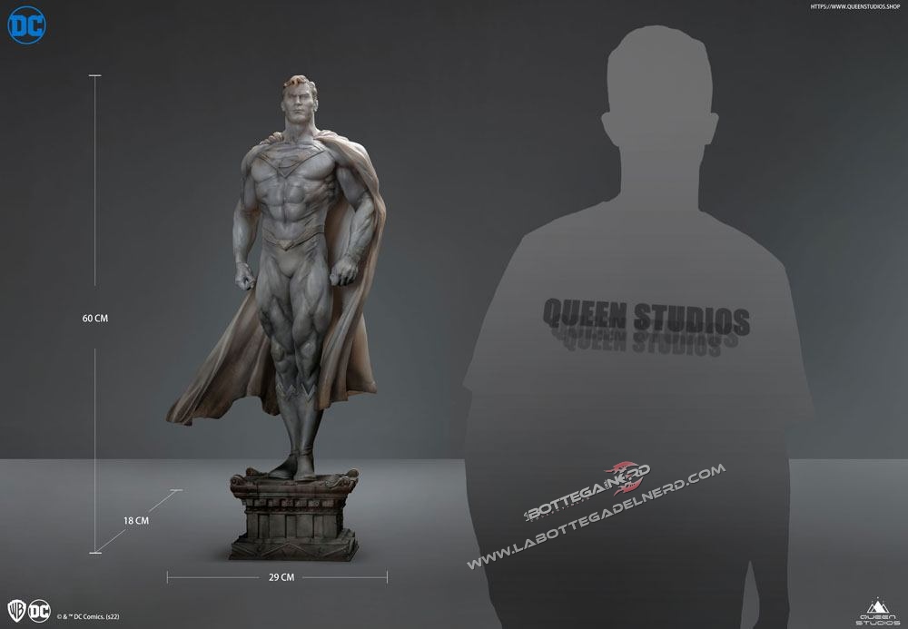 DC Comics - Museum Line Statue 1/4 Superman 60cm - immagine 11