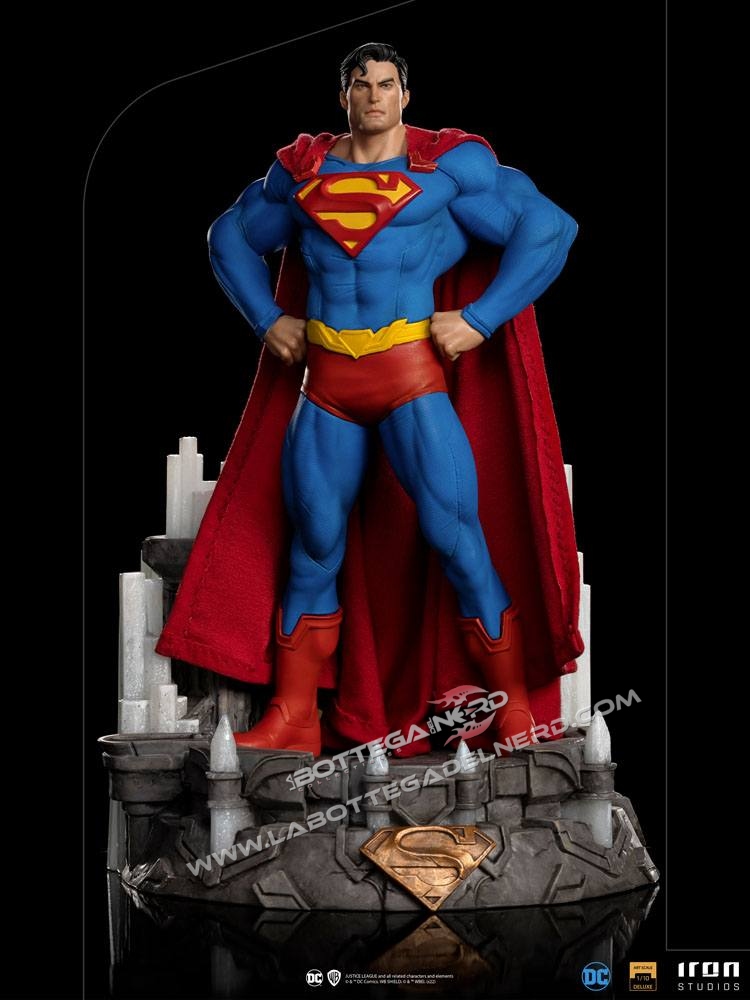 DC Comics - Statue 1/10 Superman Unleashed Deluxe 26cm - immagine 2