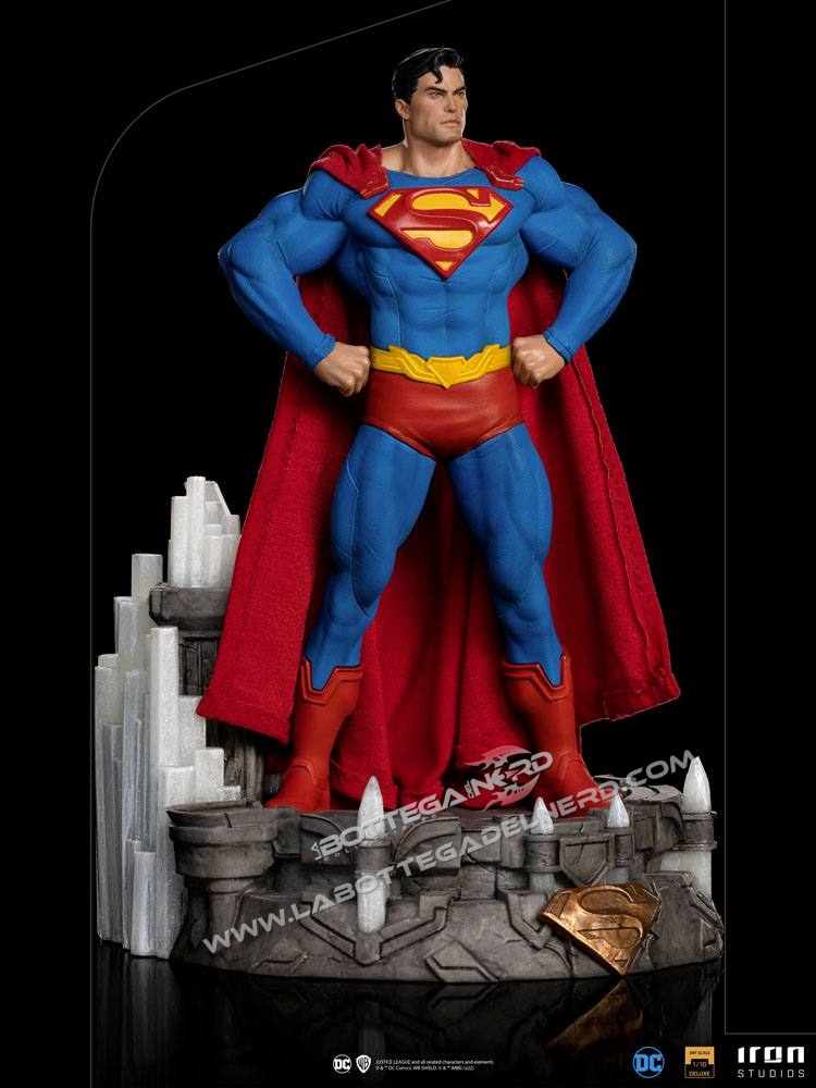 DC Comics - Statue 1/10 Superman Unleashed Deluxe 26cm - immagine 4