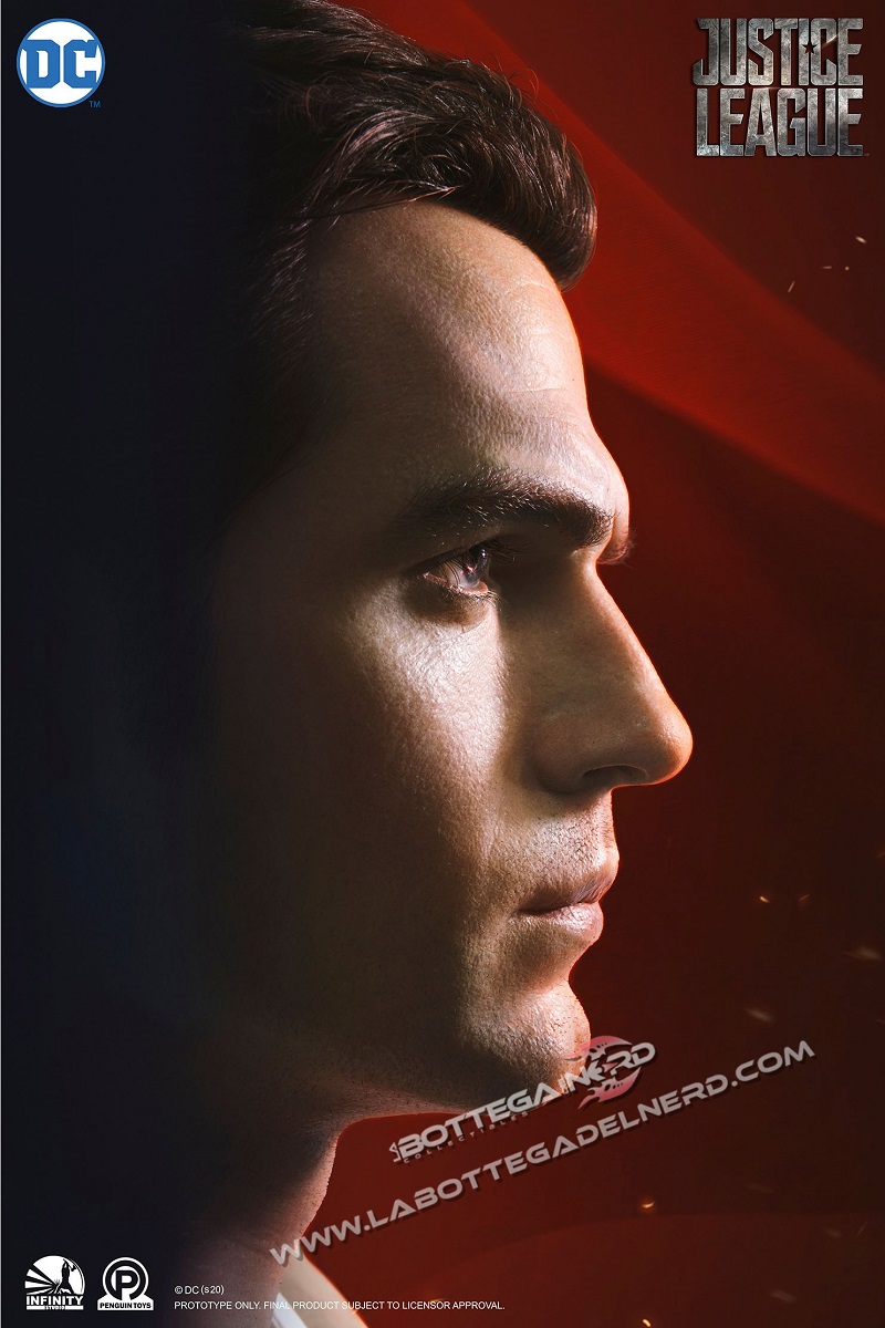 DC Comics: Justice League - Superman Life Sized Bust 88cm - immagine 4