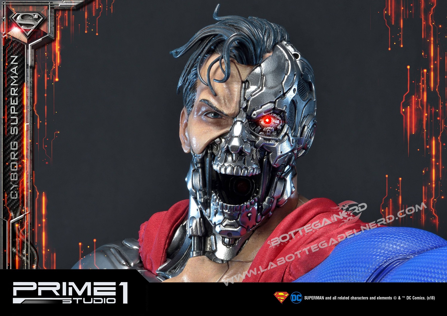 DC Comics - Statua 1/3 Cyborg Superman 93cm - immagine 4
