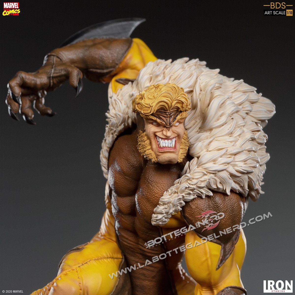 Marvel Comics - BDS Art Scale Statua 1/10 Sabretooth 21cm - immagine 5