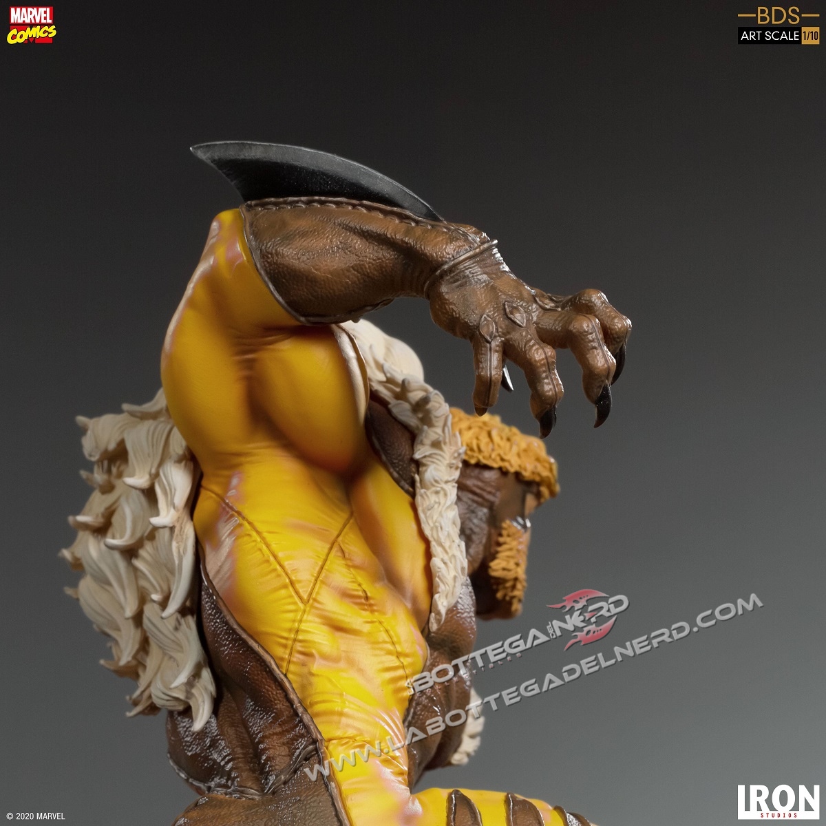Marvel Comics - BDS Art Scale Statua 1/10 Sabretooth 21cm - immagine 3
