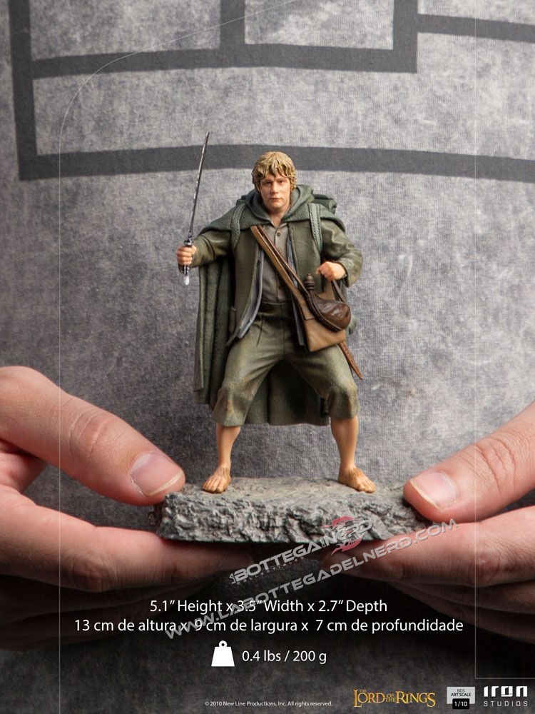 Lord Of The Rings - BDS Art Scale Statue 1/10 Sam 13cm - immagine 6