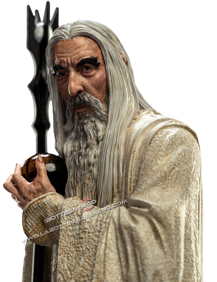 Lord of the Rings - Statua Saruman The White 20cm - immagine 6