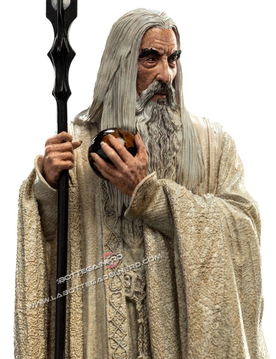 Lord of the Rings - Statua Saruman The White 20cm - immagine 5