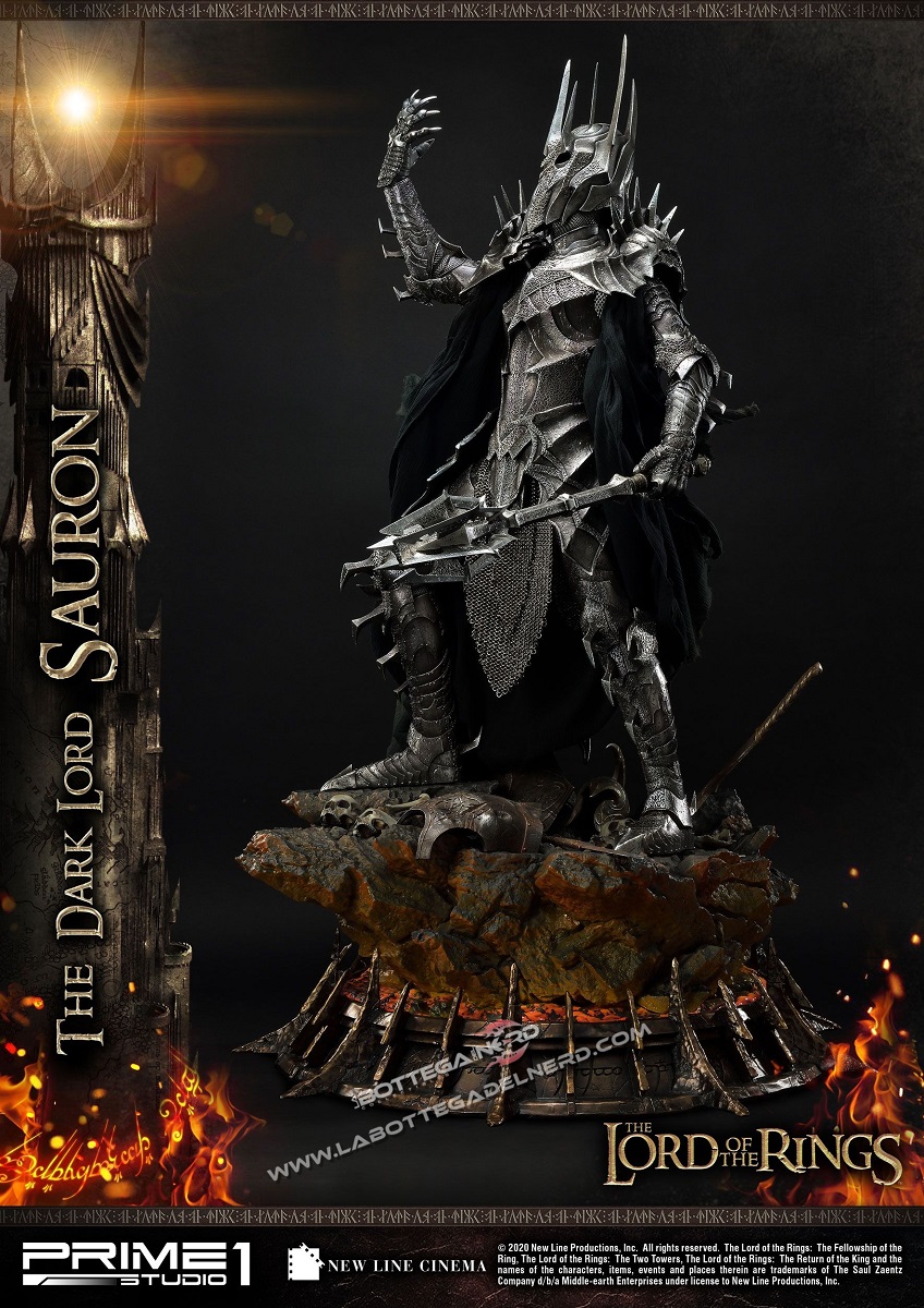 Lord of the Rings - Statua 1/4 The Dark Lord Sauron 109cm - immagine 3