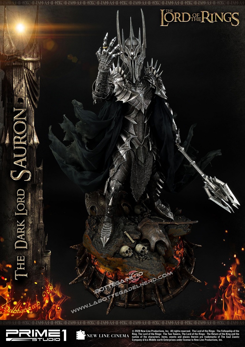 Lord of the Rings - Statua 1/4 The Dark Lord Sauron 109cm - immagine 4