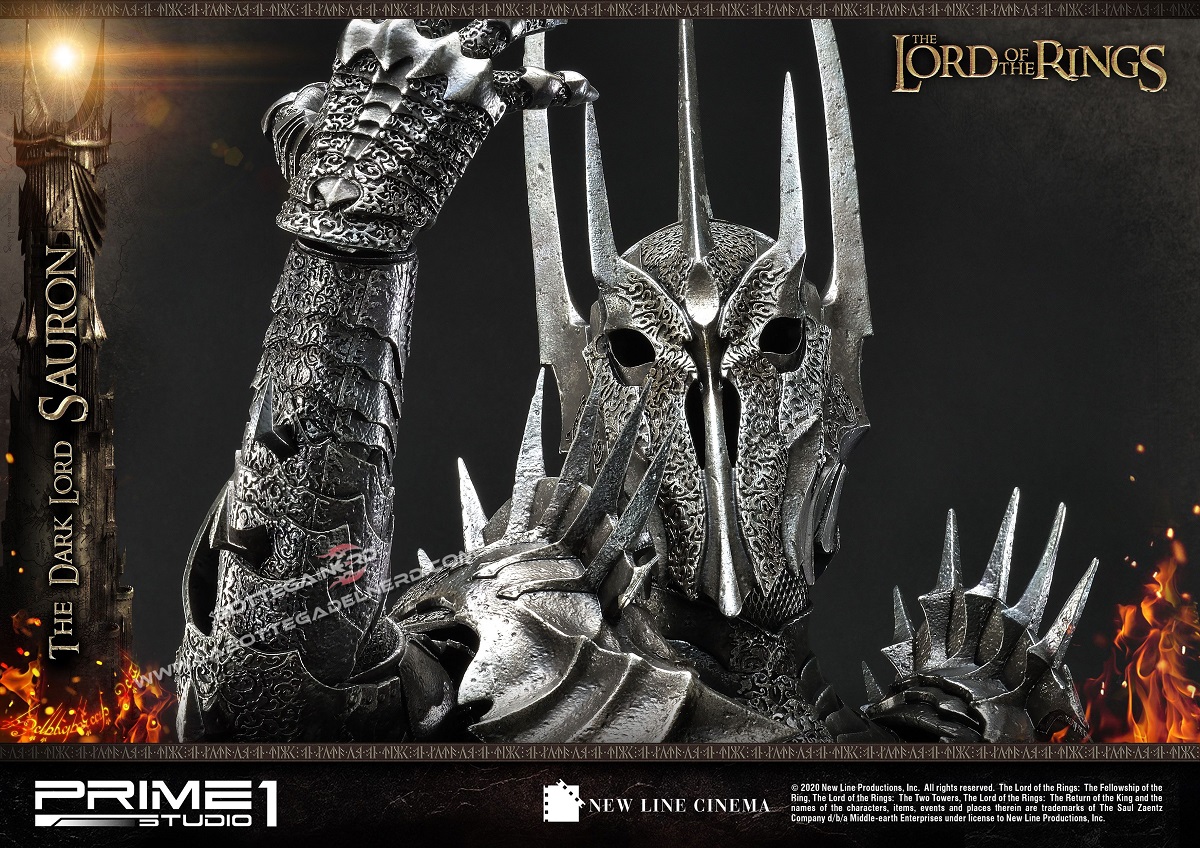 Lord of the Rings - Statua 1/4 The Dark Lord Sauron 109cm - immagine 5