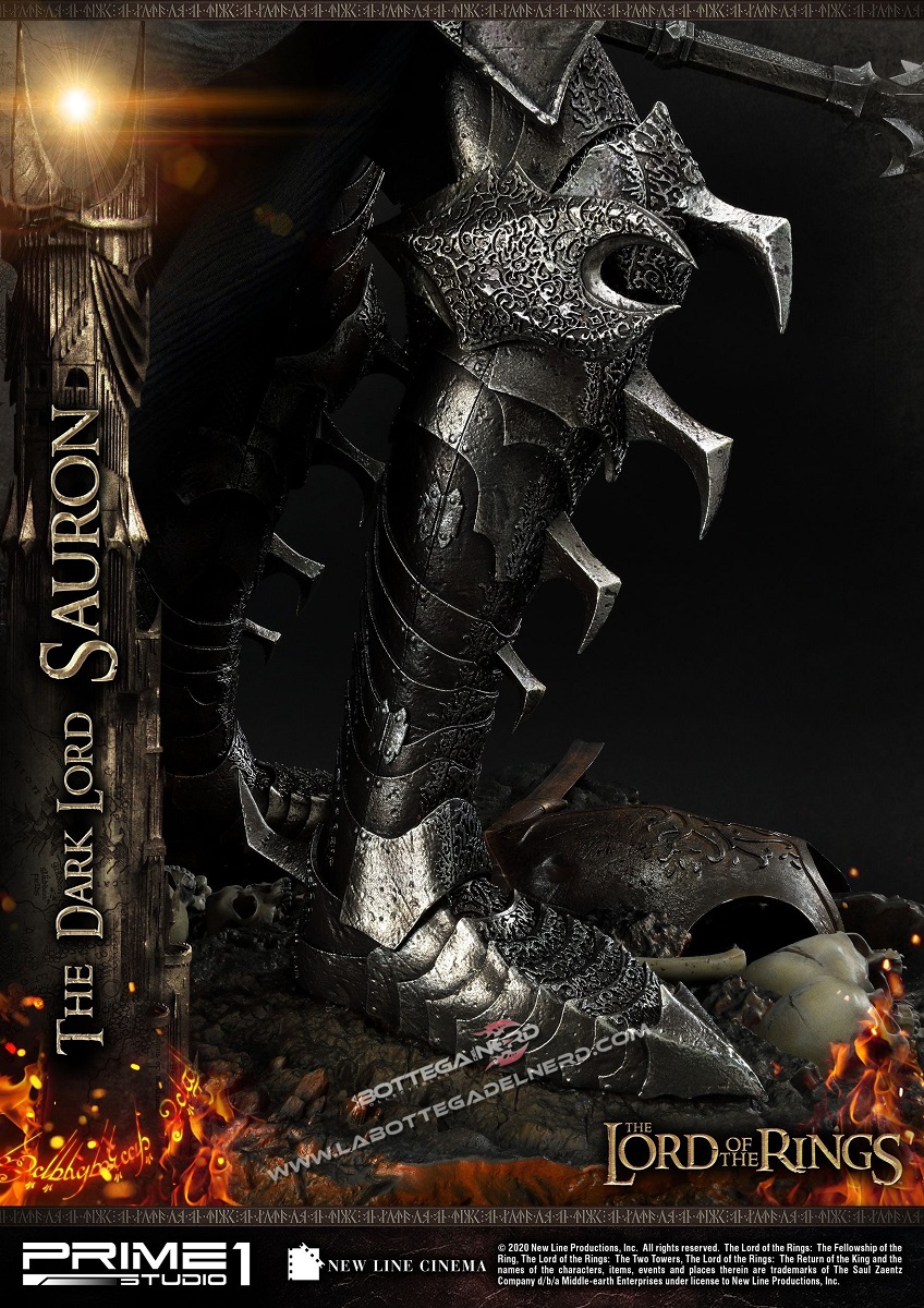 Lord of the Rings - Statua 1/4 The Dark Lord Sauron 109cm - immagine 10