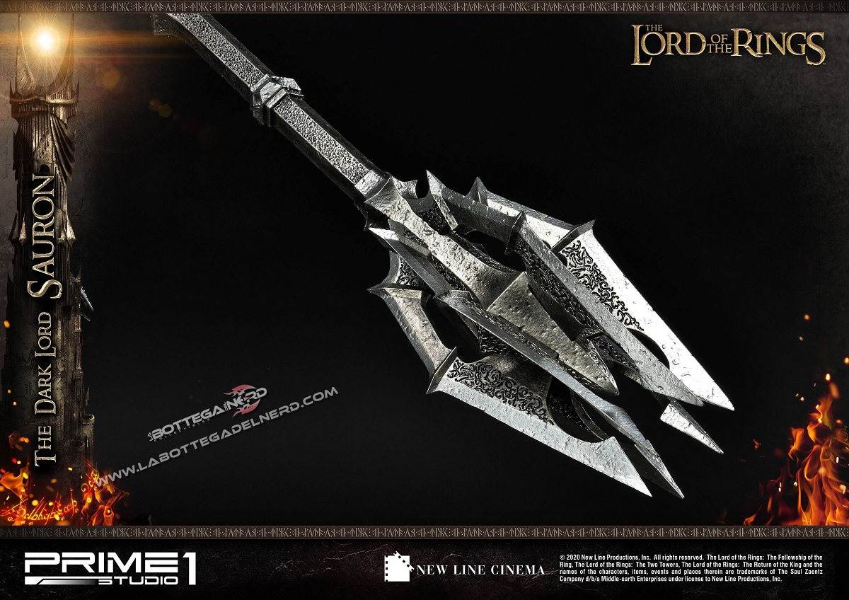 Lord of the Rings - Statua 1/4 The Dark Lord Sauron 109cm - immagine 9