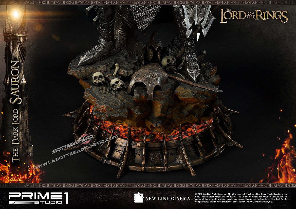 Lord of the Rings - Statua 1/4 The Dark Lord Sauron 109cm - immagine 11