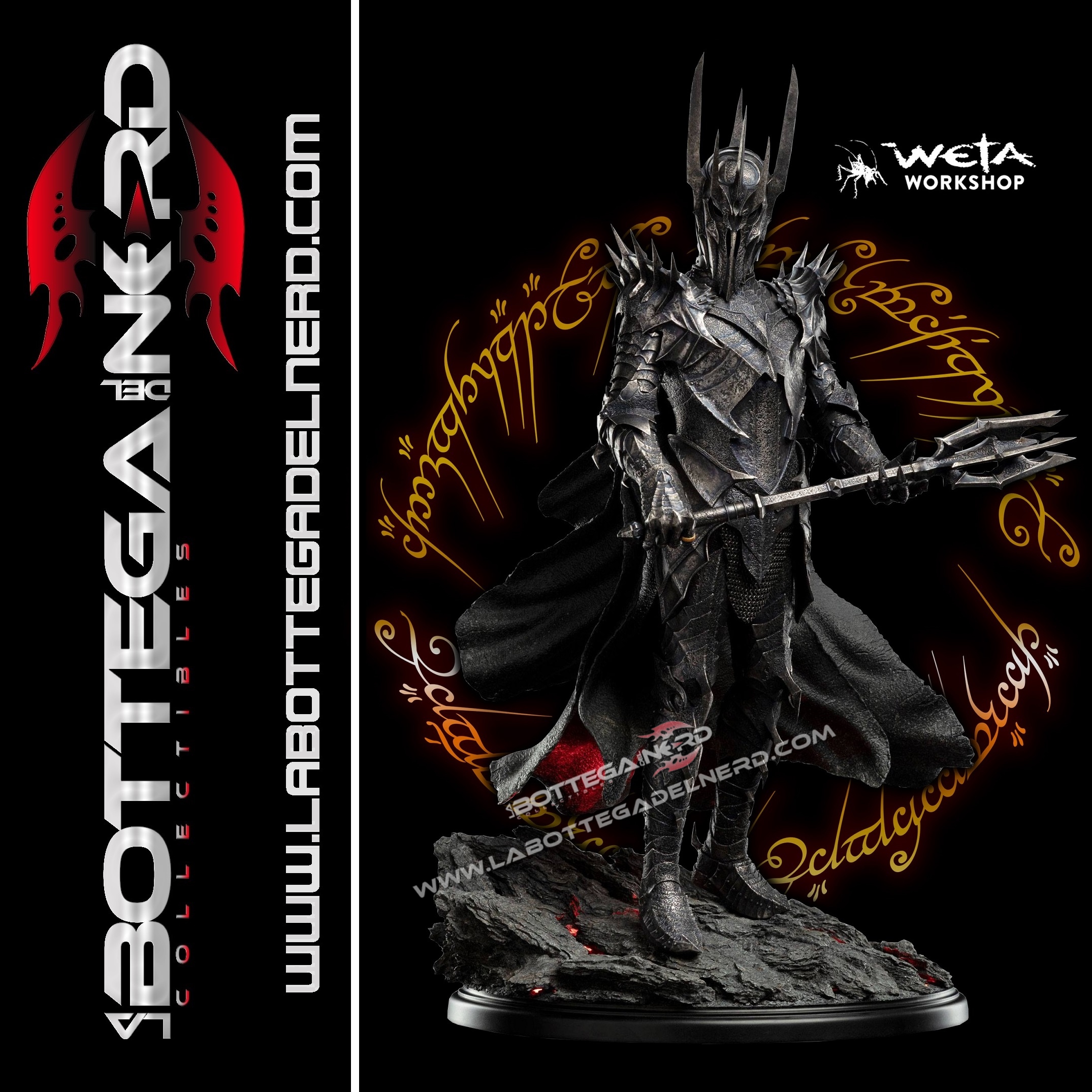 The Lord of the Rings - Statue 1/6 The Dark Lord Sauron 66cm