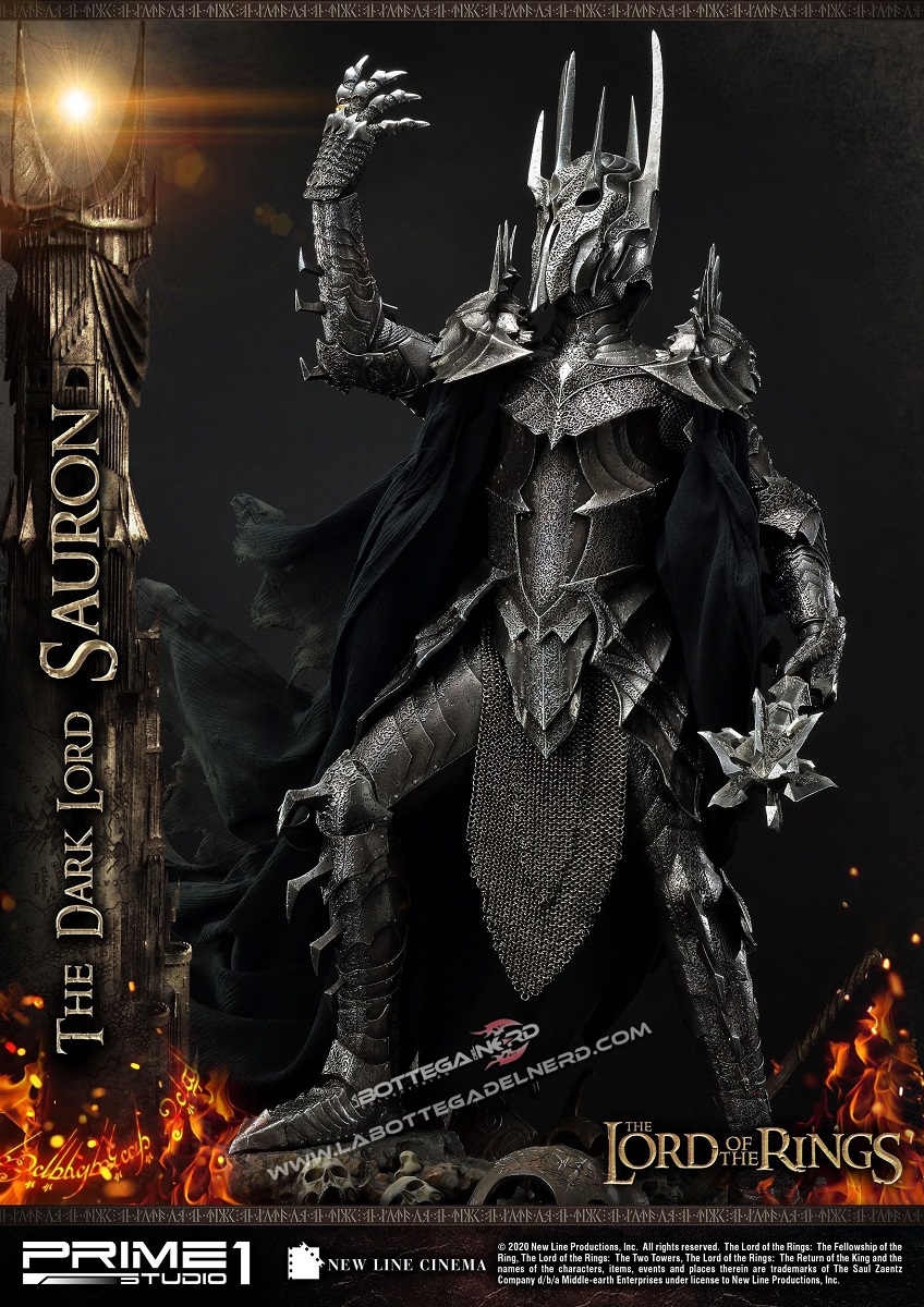 Lord of the Rings - Statua 1/4 The Dark Lord Sauron 109cm - immagine 6