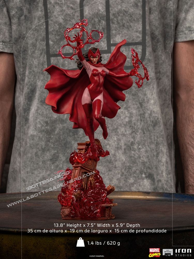 Marvel Comics - BDS Art Scale Statue 1/10 Scarlet Witch 35cm - immagine 7