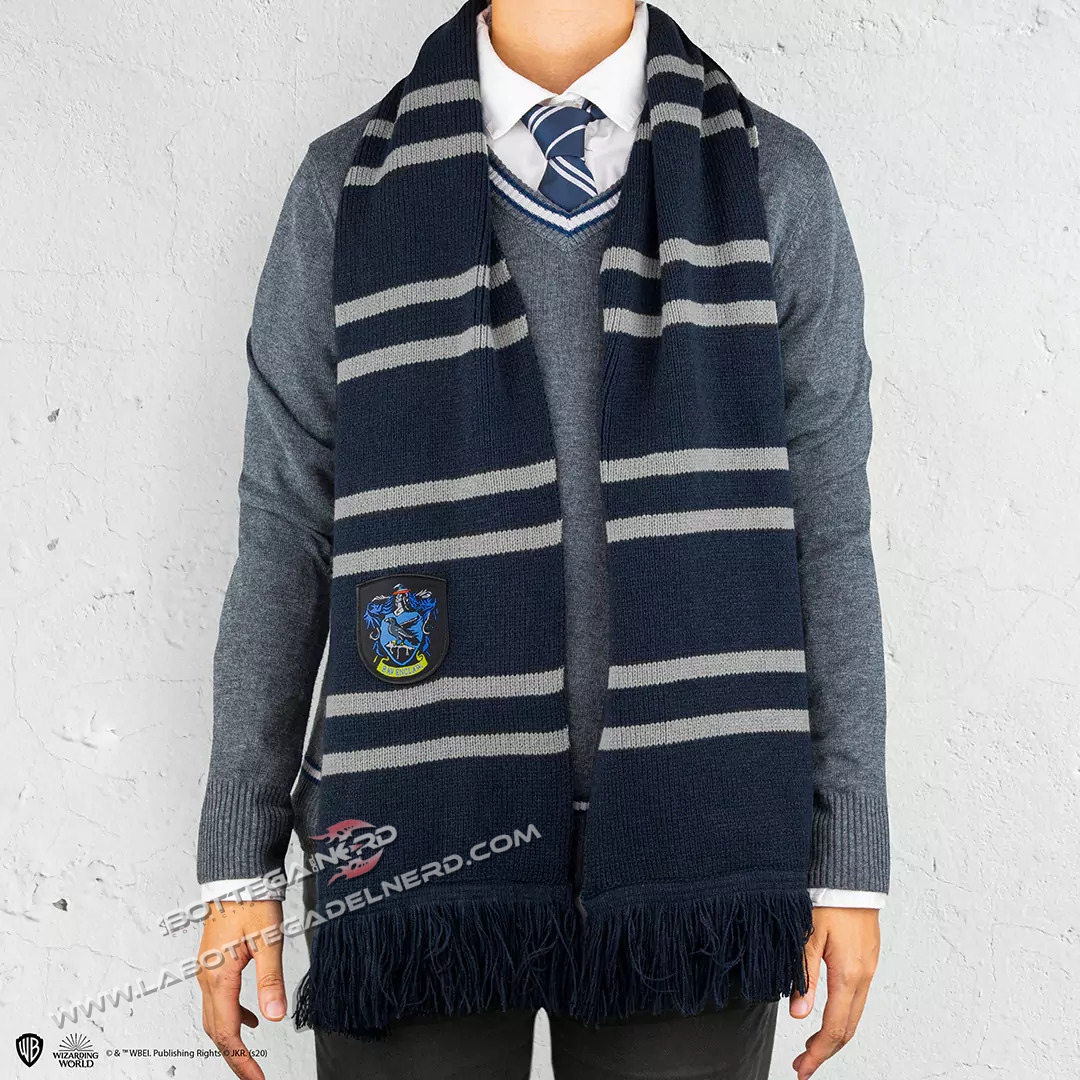 Harry Potter – Sciarpa grande ufficiale Corvonero 190cm - immagine 4