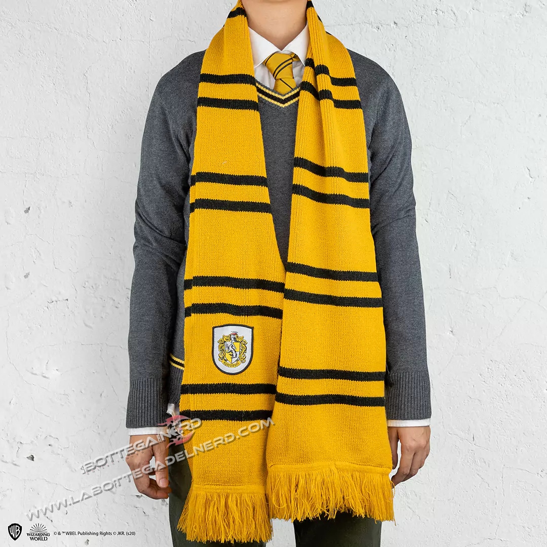 Harry Potter – Sciarpa grande ufficiale Tassorosso 190cm - immagine 4