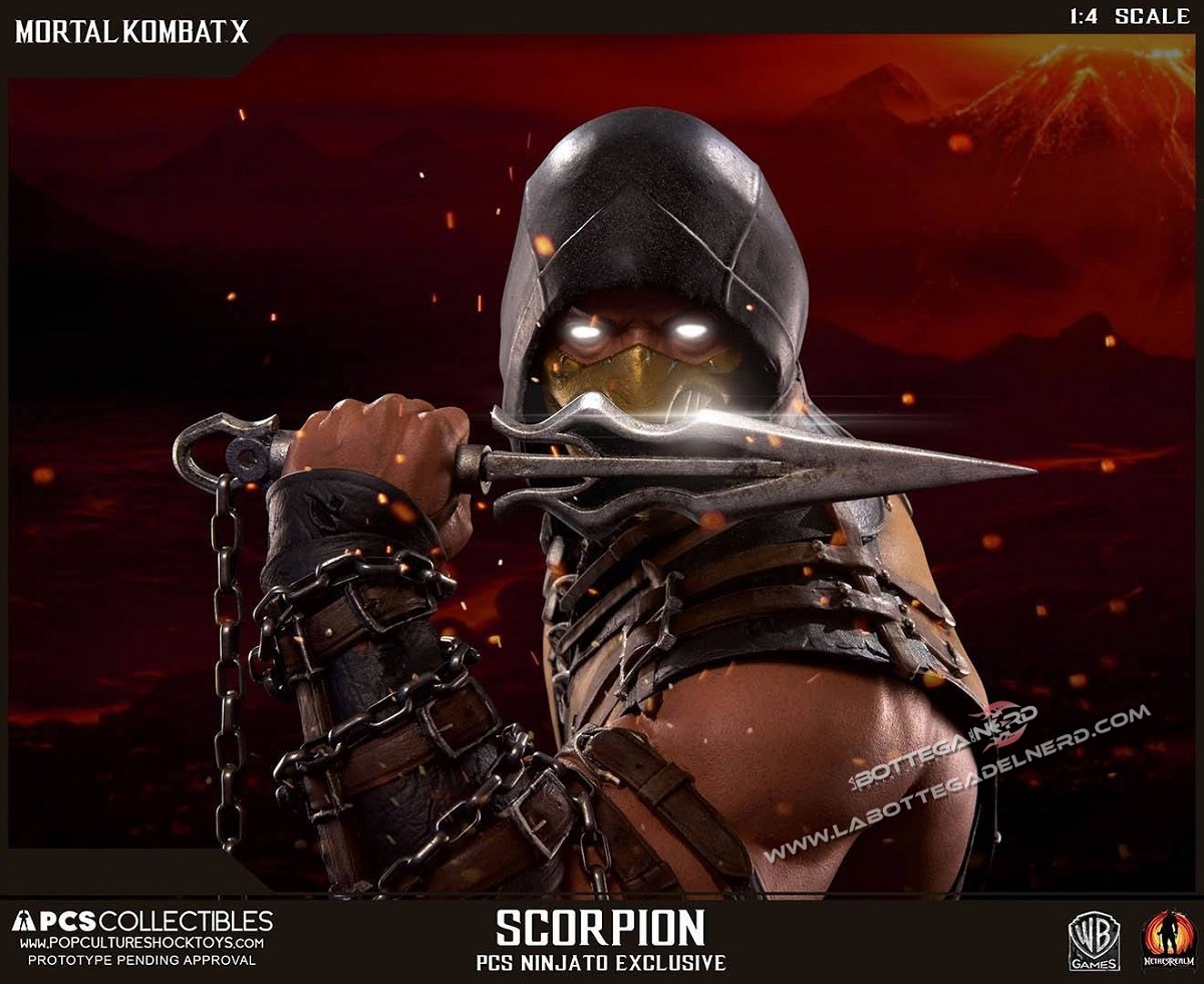 Mortal Kombat X - Statua Scorpion Exclusive 54cm - immagine 7